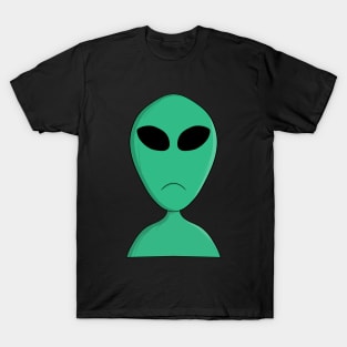 Saddened Alien T-Shirt